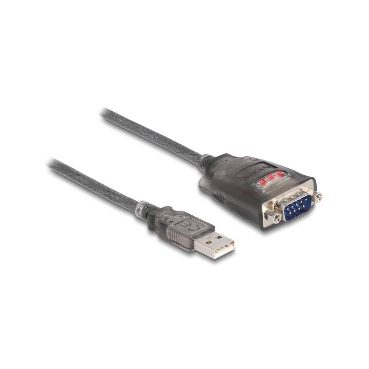 DELOCK Verbindungskabel (USB 2.0 Typ-A, RS-232, 1 m)
