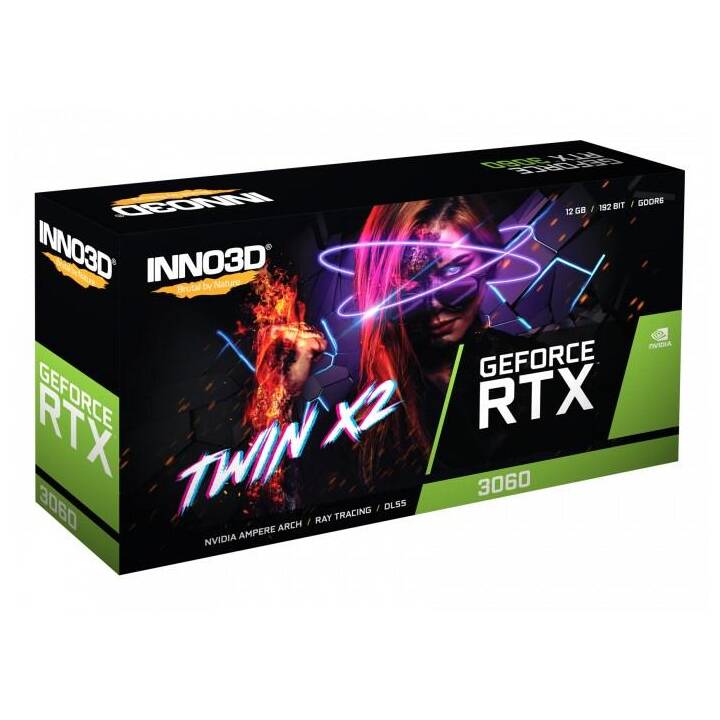 INNO3D Twin X2 Nvidia GeForce RTX 3060 (12 Go)