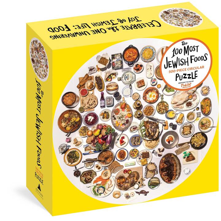 WORKMAN PUBLISHING The 100 Most Jewish Foods Puzzle (500 x)