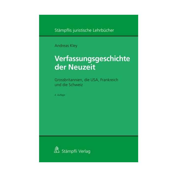 Verfassungsgeschichte der Neuzeit