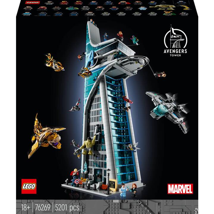 LEGO Marvel Super Heroes Torre degli Avengers (76269, Difficile da trovare)