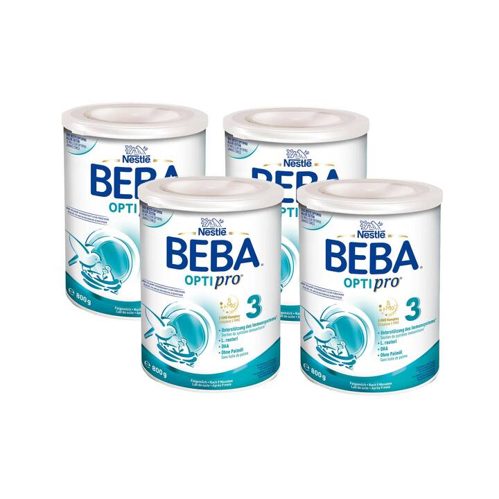 BEBA Optipro 3 Latte di proseguimento (4 x 800 g)
