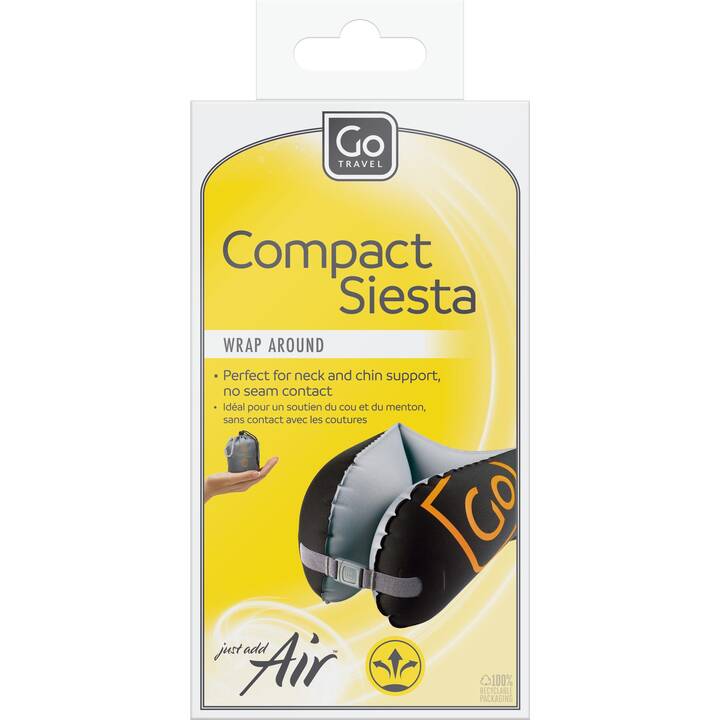 GO TRAVEL Compact Siesta Coussin appui-tête
