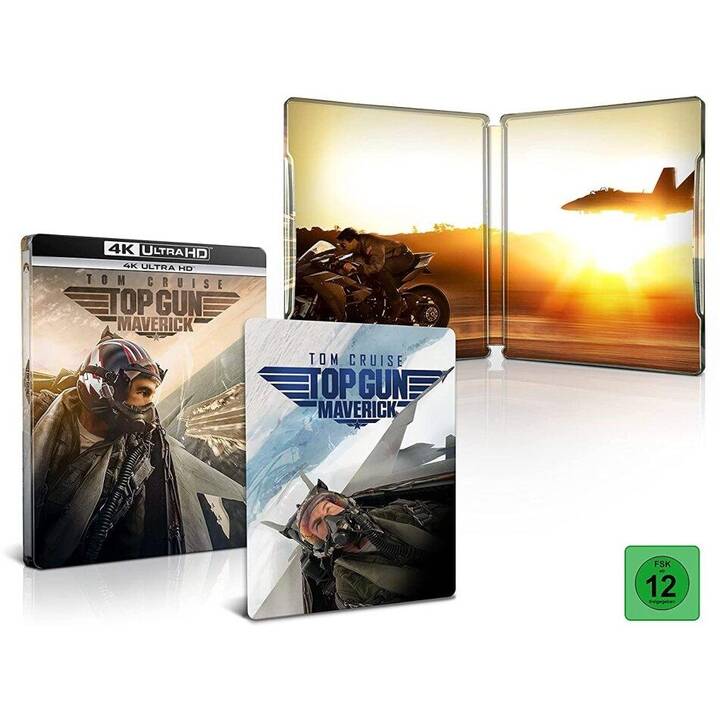 Top Gun: Maverick - Top Gun 2 (4K Ultra HD, Limited Edition, Steelbook, Lenticular, DE, EN)