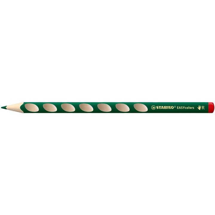 STABILO Crayons de couleur EASYcolors (Vert, 1 pièce)