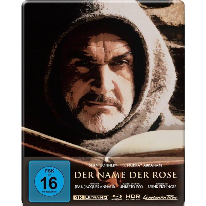 Der Name der Rose (4K Ultra HD, Steelbook, DE, EN)