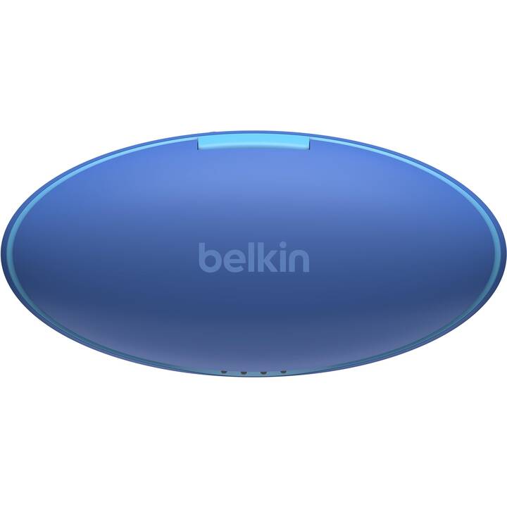 BELKIN SoundForm Nano Casque d'écoute pour enfants (ANC, Bluetooth 5.0, Bleu clair)