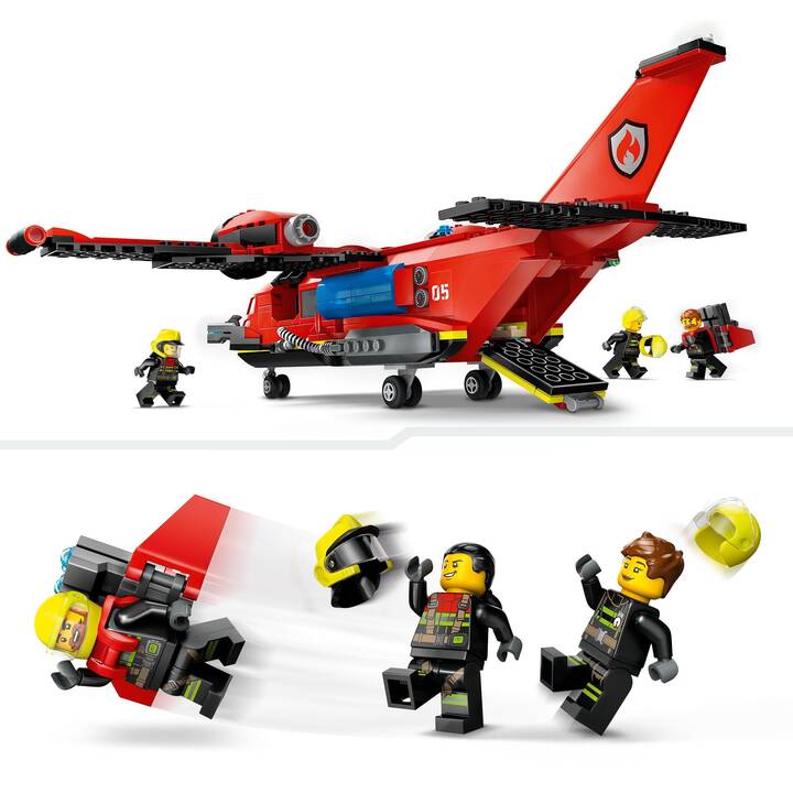 LEGO City L’avion de sauvetage des pompiers (60413)