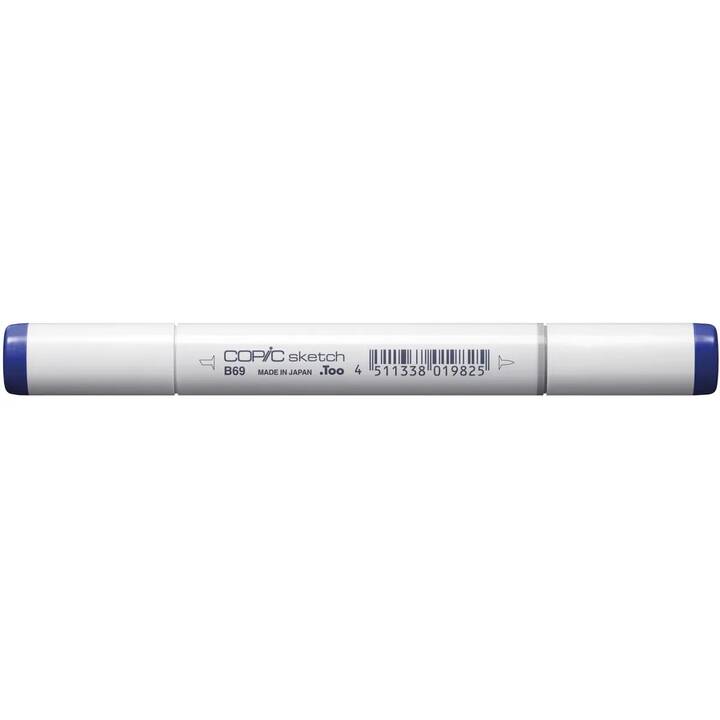 COPIC Marqueur de graphique Sketch B69 Stratospheric Blue (Bleu, 1 pièce)