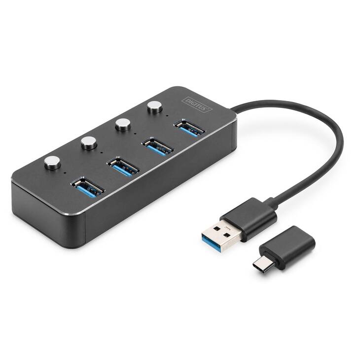 ASSMANN ELECTRONIC  (4 Ports, USB di tipo A)