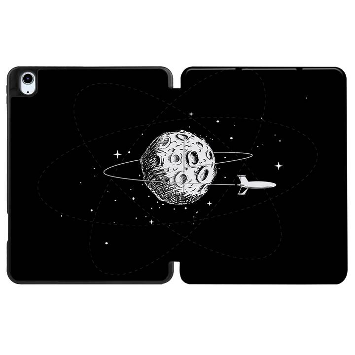 EG coque pour iPad Air 10.9" (2022) 5e génération - noir - astronaute