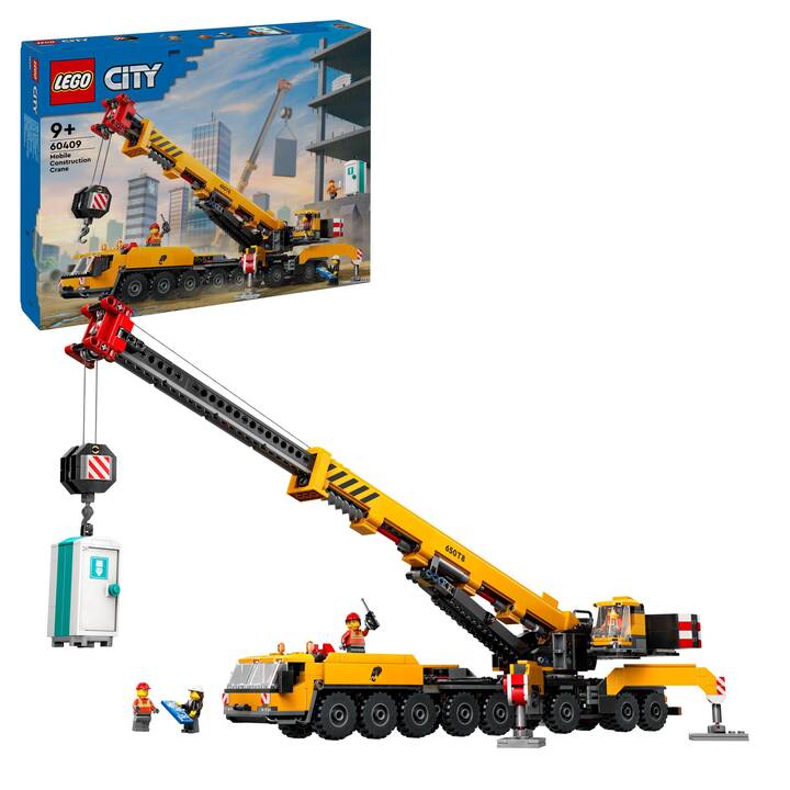 LEGO City Gru da cantiere mobile gialla (60409)
