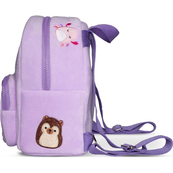 SQUISHMALLOWS Sac à dos de jardin d'enfants Mix Squish (8 l, Mauve)