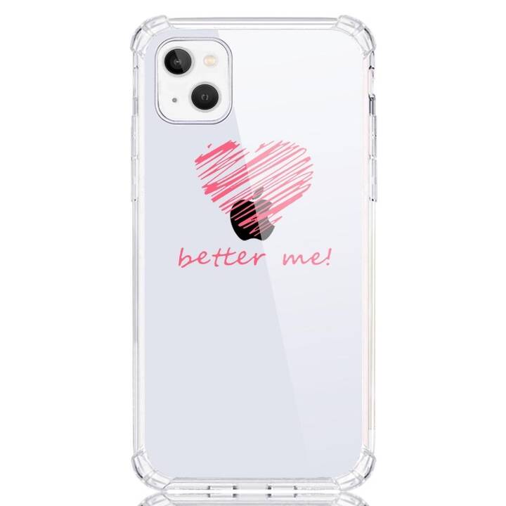 EG Backcover (iPhone 15 Plus, Amour, Transparent)