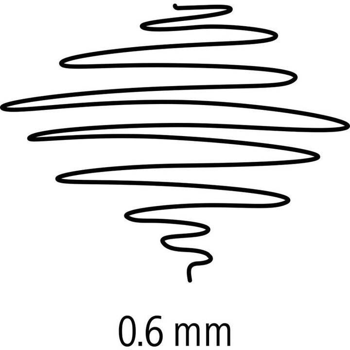 STAEDTLER Feutres pour rétroprojection Lumocolor (Noir, 1 pièce)