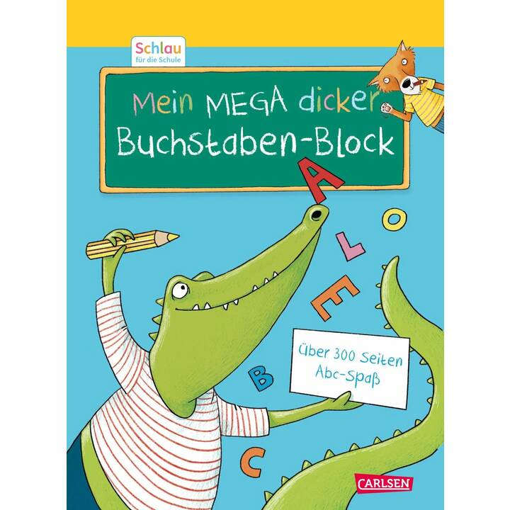 Schlau für die Schule: Mein MEGA dicker Buchstaben-Block