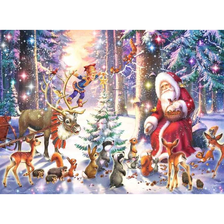 RAVENSBURGER Natale Puzzle (100 pezzo)