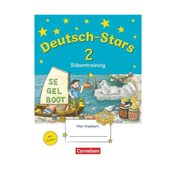 Deutsch-Stars, Allgemeine Ausgabe, 2. Schuljahr, Silbentraining, Übungsheft, Mit Lösungen