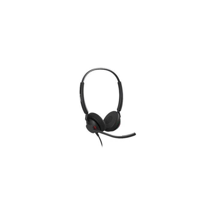 JABRA Casque micro de bureau Evolve 20 (On-Ear, Câble, Noir) - Interdiscount