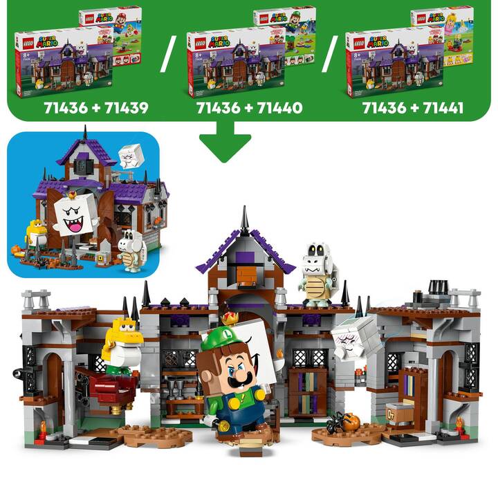 LEGO Super Mario Villa stregata di Re Boo (71436)
