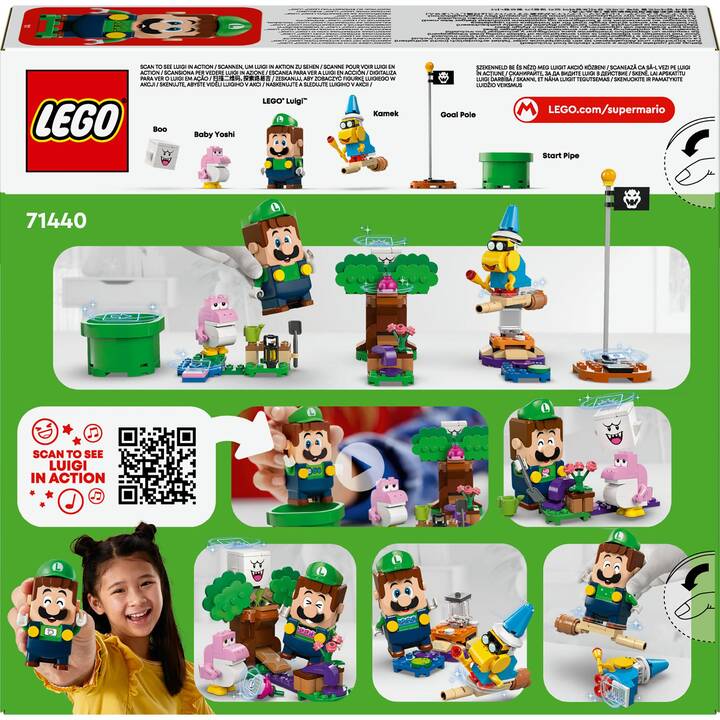 LEGO Super Mario Abenteuer mit dem interaktiven LEGO Luigi (71440)