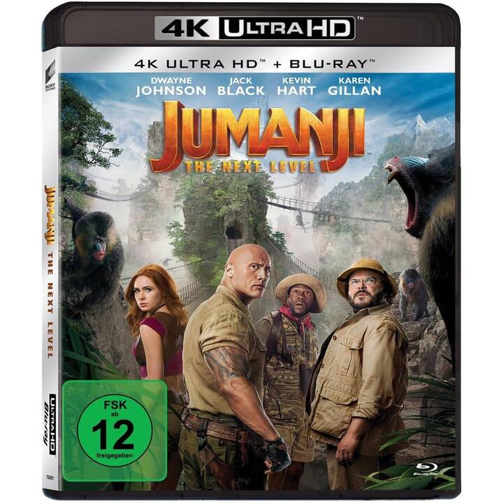 Jumanji 2 - The Next Level (4K Ultra HD, PT, DE, EN)