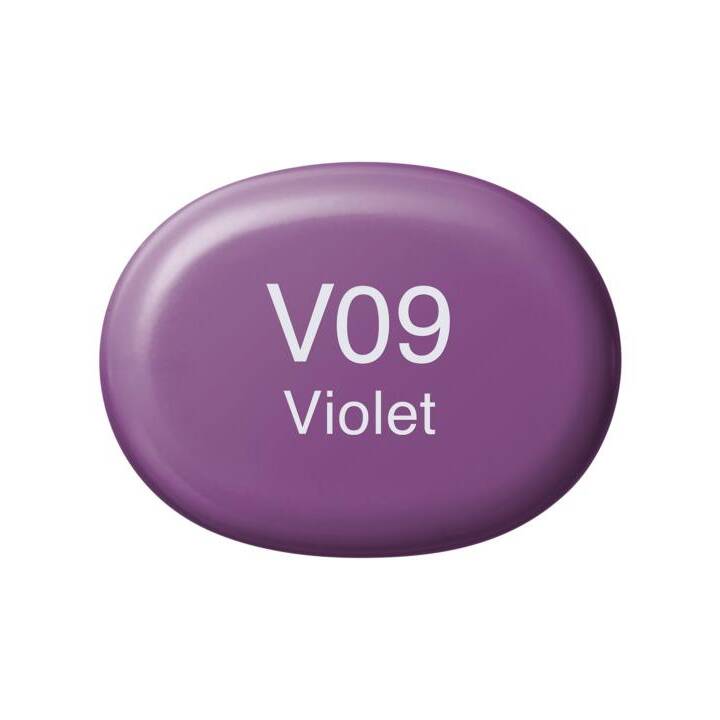 COPIC Marqueur de graphique Sketch V09 Violet (Mauve, 1 pièce)