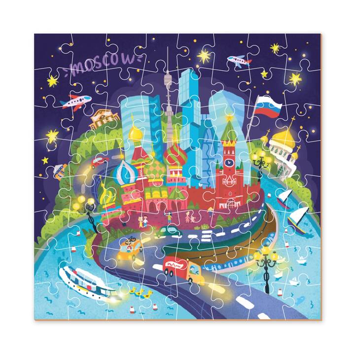 DODO Puzzle Stadt Moskau Puzzle (120 x)