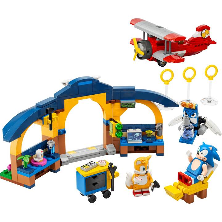 LEGO Sonic Laboratorio di Tails e Aereo Tornado (76991)