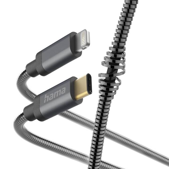 HAMA Kabel (Lightning, USB Typ A, USB Typ C, 1.5 m)