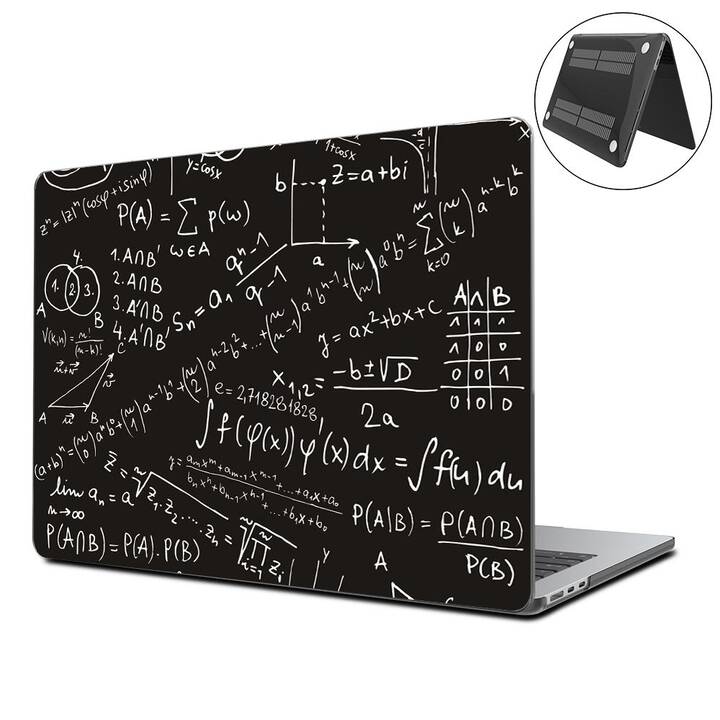 EG Coque rigide (Macbook Air 15" M3 2024, Science, Noir)