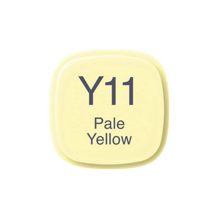 COPIC Marqueur de graphique Classic Y11 Pale Yellow  (Jaune, 1 pièce)