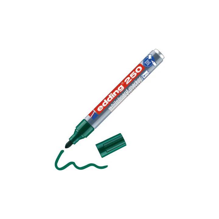 EDDING Whiteboard Marker 250 (Grün, 1 Stück)