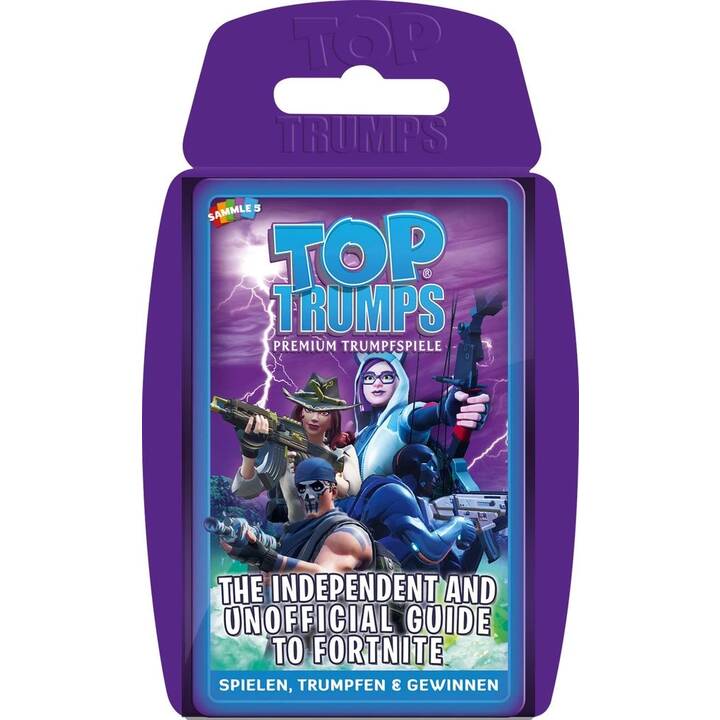UNIQUE-GAMING PARTNERS Top Trumps Independent & Unofficial Guide to Fortnite