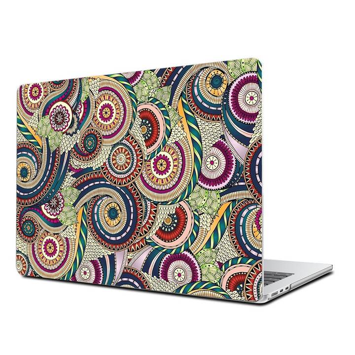 EG Coque rigide (MacBook Air 13" M2 2022, Mandala, Multicolore)