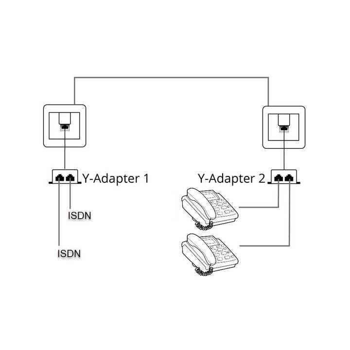 DELOCK Câble pour commutateur KVM