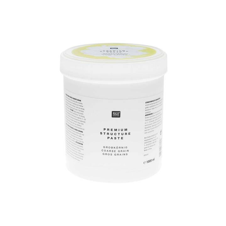 RICO DESIGN Pasta struttura acrilica Premium (1000 ml, Bianco)
