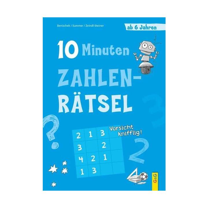 10-Minuten-Zahlenrätsel ab 6 Jahren