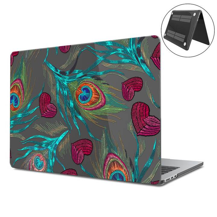 EG Hardcase (MacBook Air 13" M3 2024, Stickerei, Transparent)