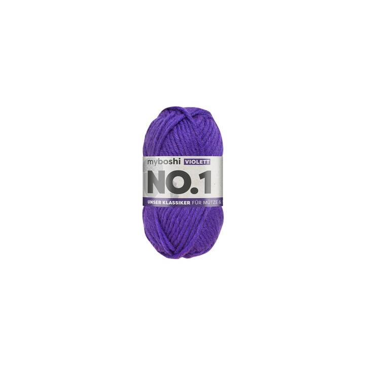 MYBOSHI Wolle Nr.1 (50 g, Violett)