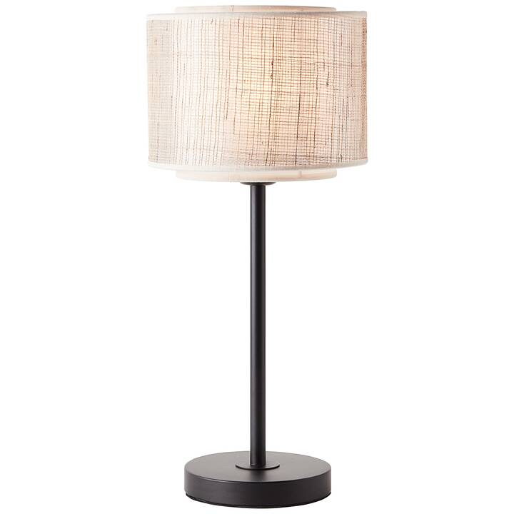 BRILLIANT Lampe de table Odar (Beige, Noir)