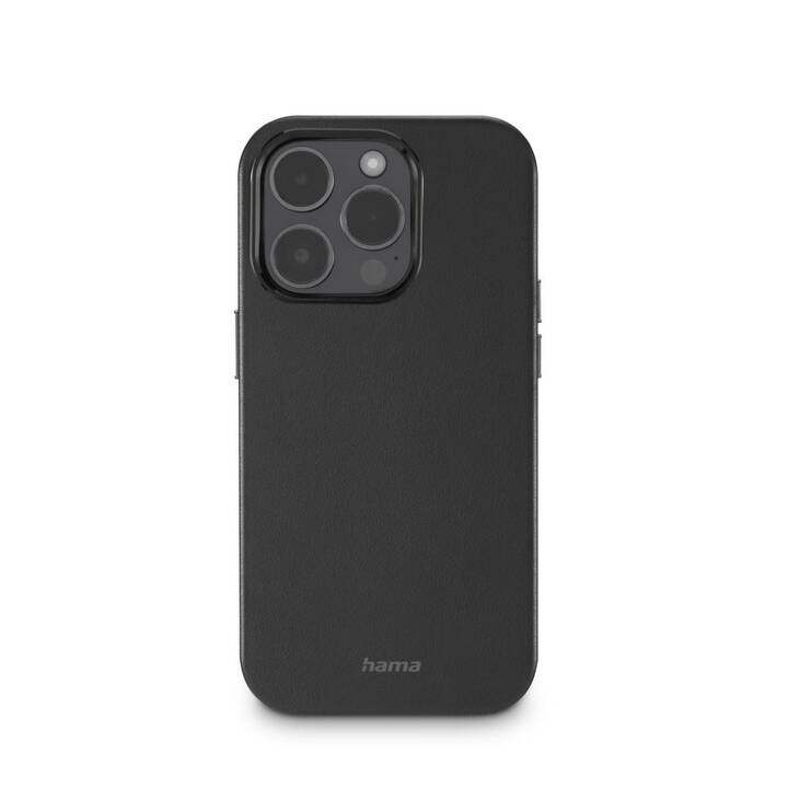 HAMA Backcover Eco Premium (iPhone 15 Pro, Schwarz)