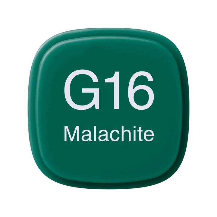 COPIC Marqueur de graphique Classic G16 Malachite (Vert, 1 pièce)