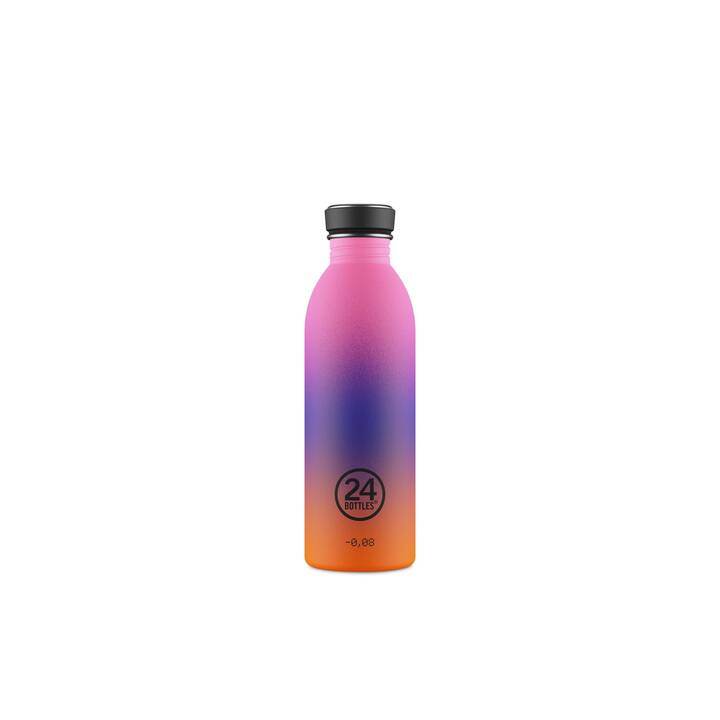 24BOTTLES Borraccia Sundown  Urban (500 ml, Arancione, Porpora, Rosa)