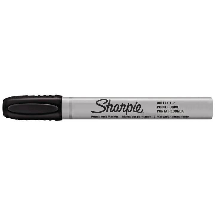 SHARPIE Permanent Marker (Schwarz, 12 Stück)