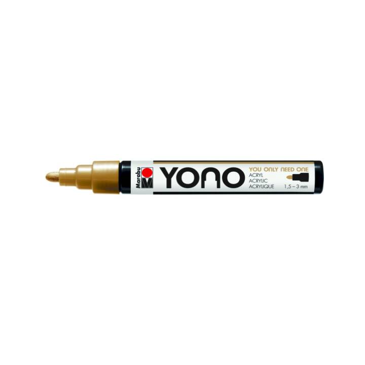 MARABU Acrylmarker Yono (Gold, 1 Stück)