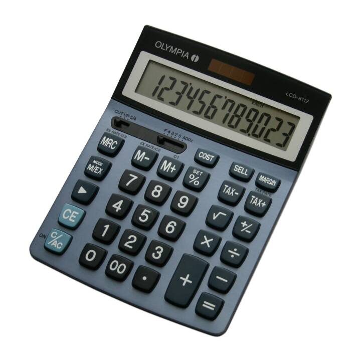 OLYMPIA LCD 6112 Calculatrice de poche