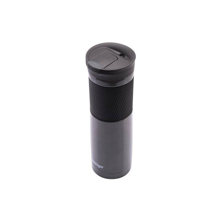 CONTIGO Bicchiere thermos (0.72 l, Grigio argento, Argento, Nero)