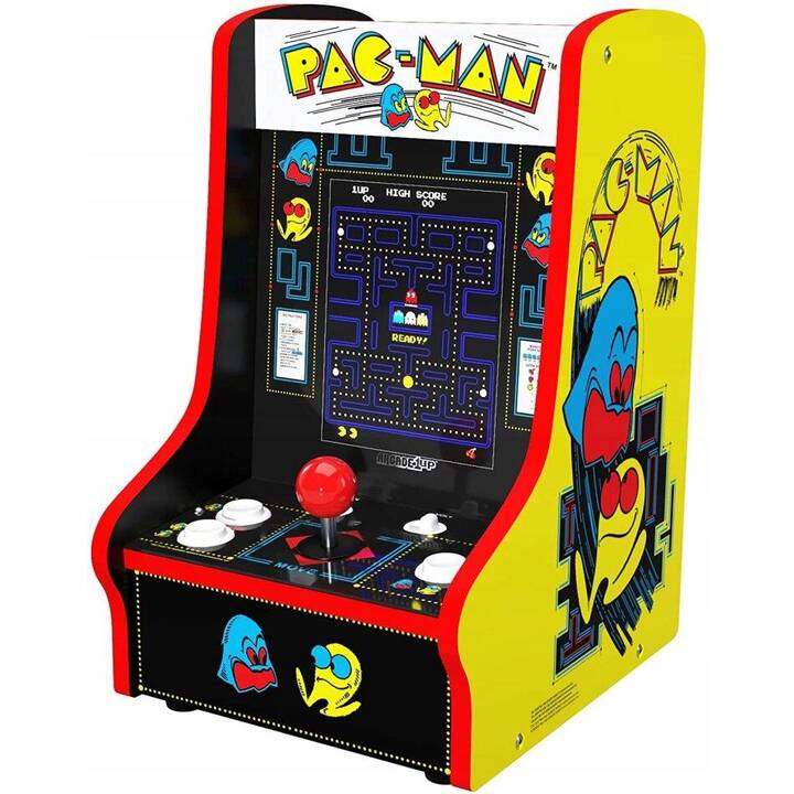 Arcade1up Countercade Pac Man Pac Man Plus Galaga Dig Dug Rompers Interdiscount