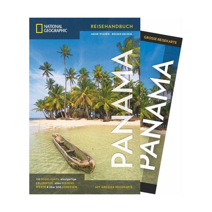 NATIONAL GEOGRAPHIC Reisehandbuch Panama mit Maxi-Faltkarte